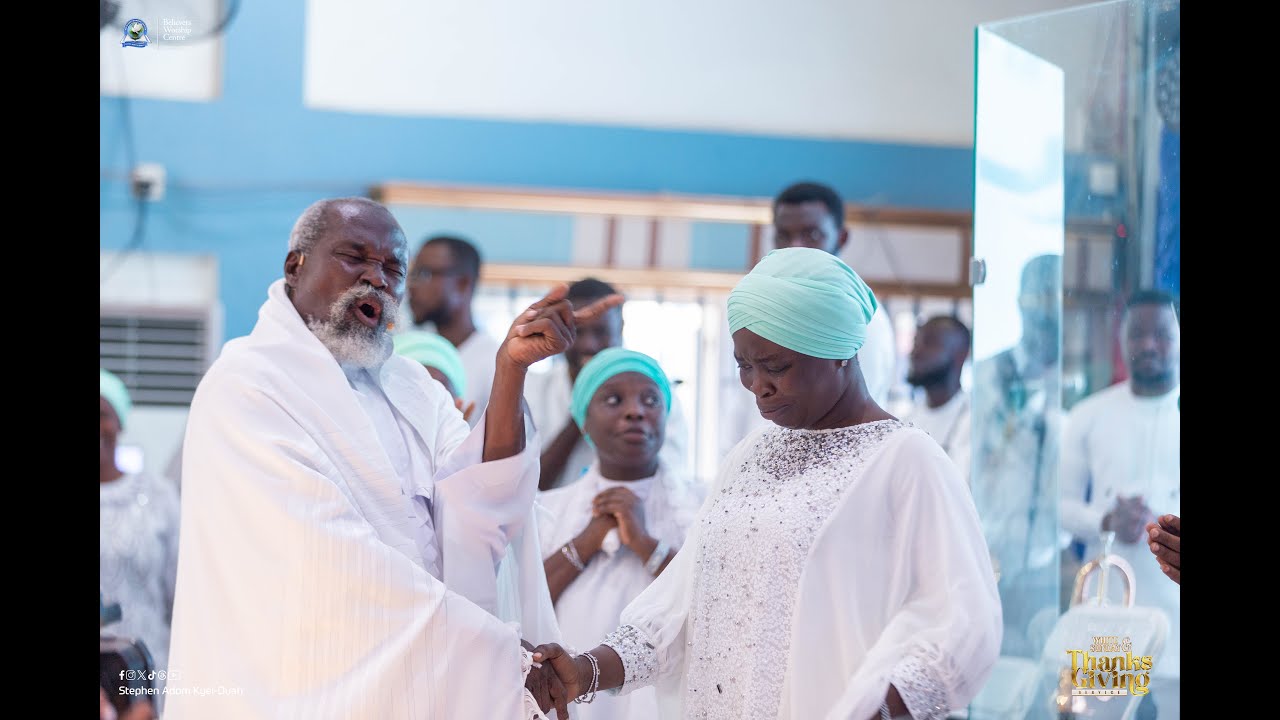 NAA JACQUE'S OUTSTANDING PERFORMANCE DURING WHITE SUNDAY SERVICE | #stephenadomkyeiduah