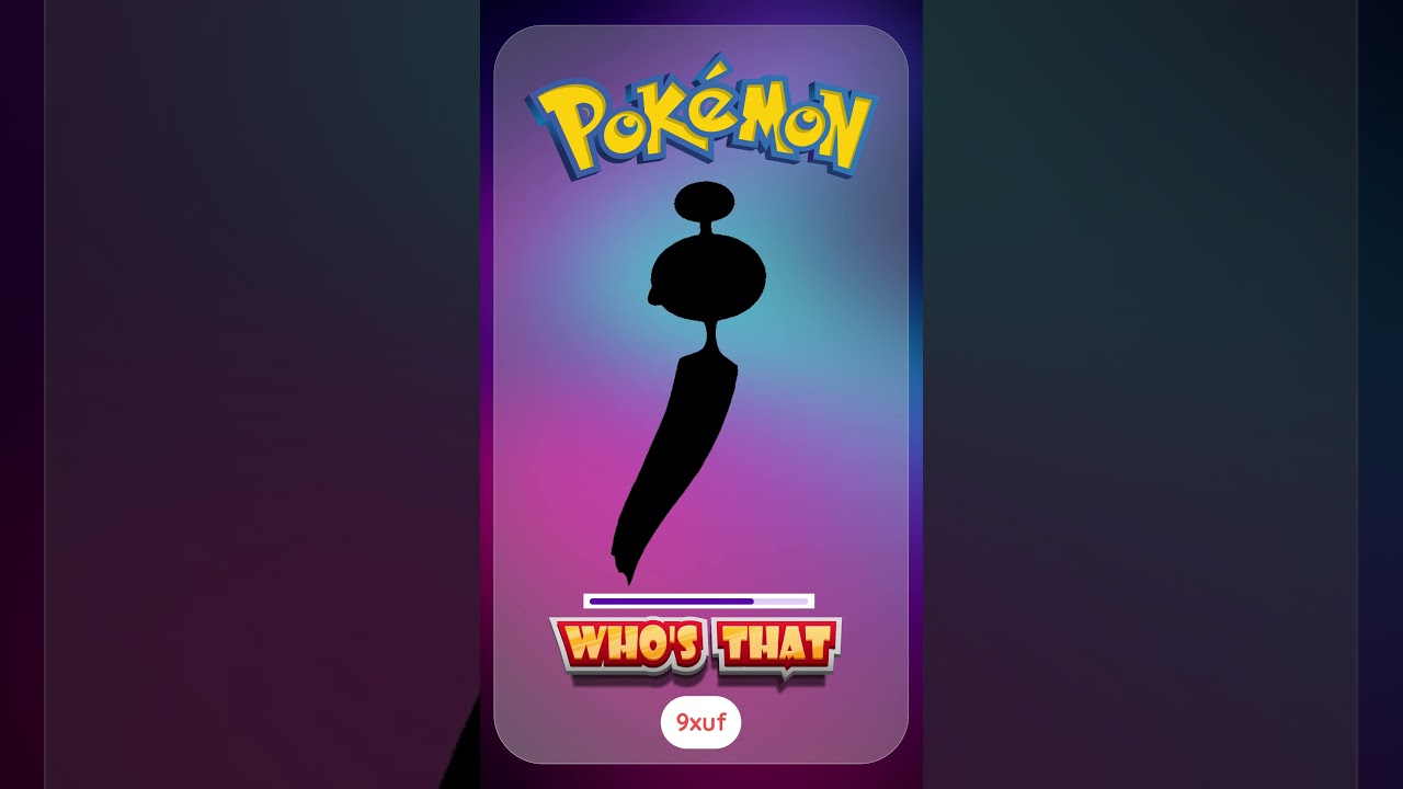 S111 - Who's That Pokémon ? 