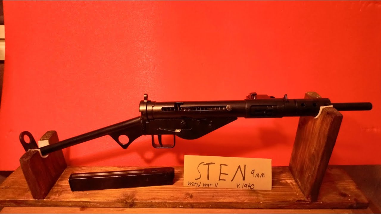 Sten Mark II disassembly (Denix Replica)