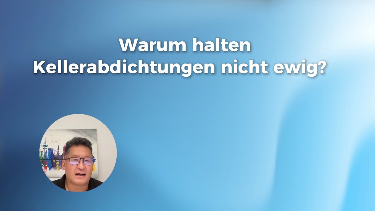 Warum halten Kellerabdichtungen nicht ewig? #Kellerabdichtung #FeuchterKeller #Sanierung
