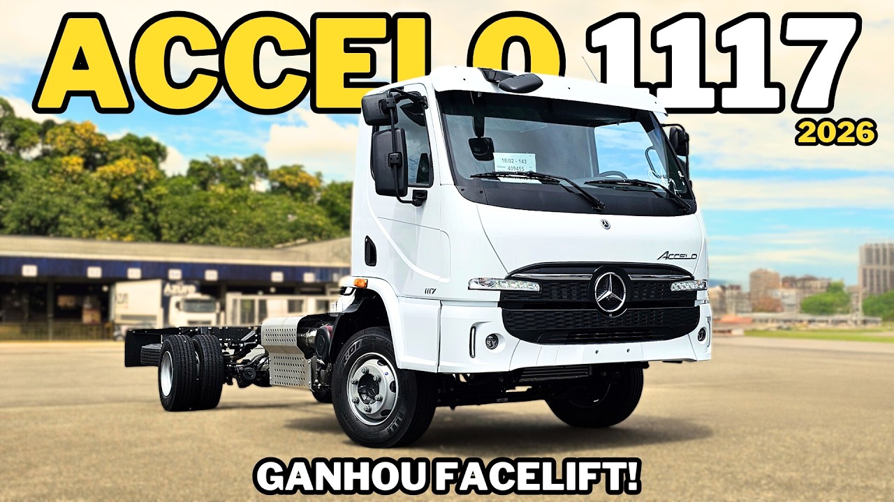 Novo Accelo 1117 2026 - Mais Carga e Menos Consumo!