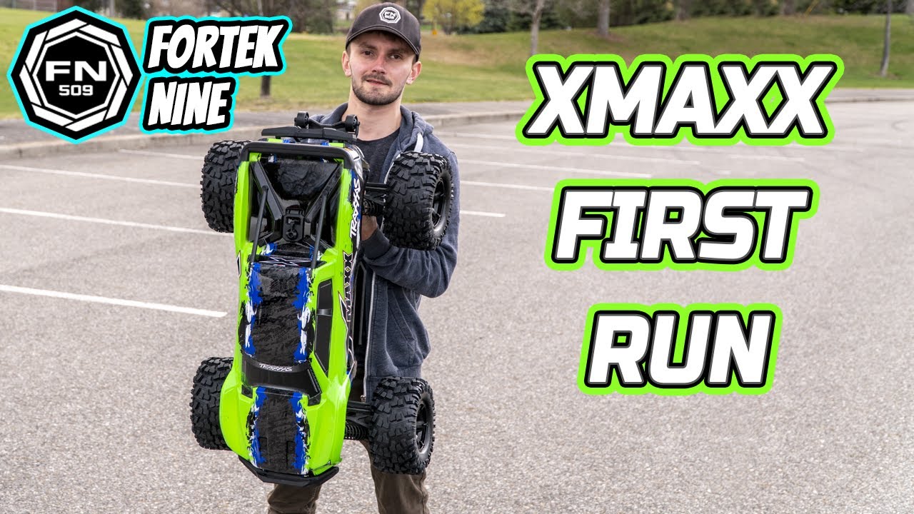 Распаковка и первый запуск Traxxas Xmaxx 8s