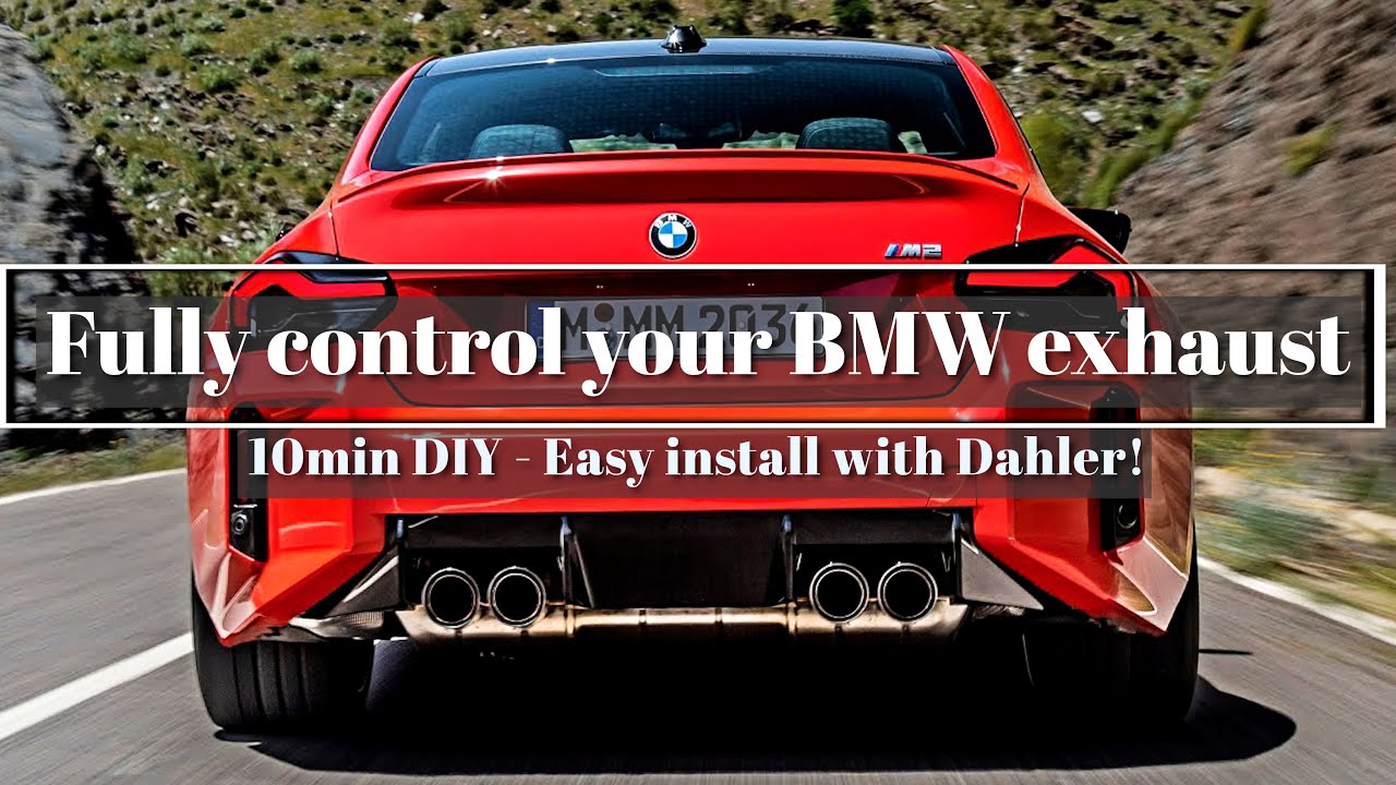 Управляйте выхлопной системой вашего BMW с помощью контроллера Dahler — получите полный контроль,...