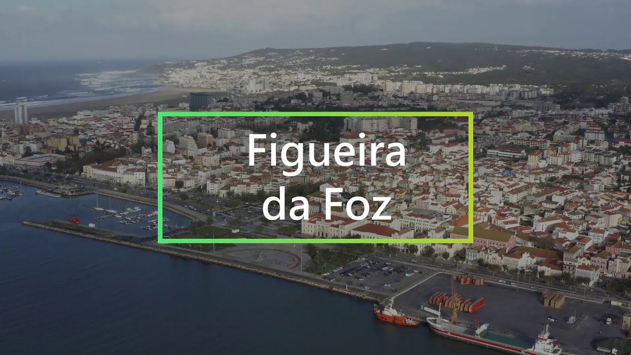 Figueira da Foz vista do ar | aerial drone view