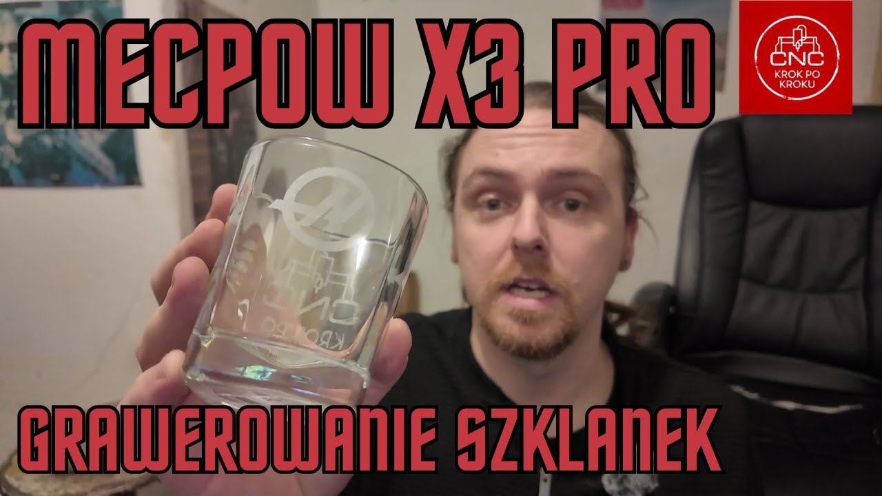 Jszyndlar EXTRA #12 / Grawerowanie szklanek - czy tani chiński laser 10W ogarnie szkło?