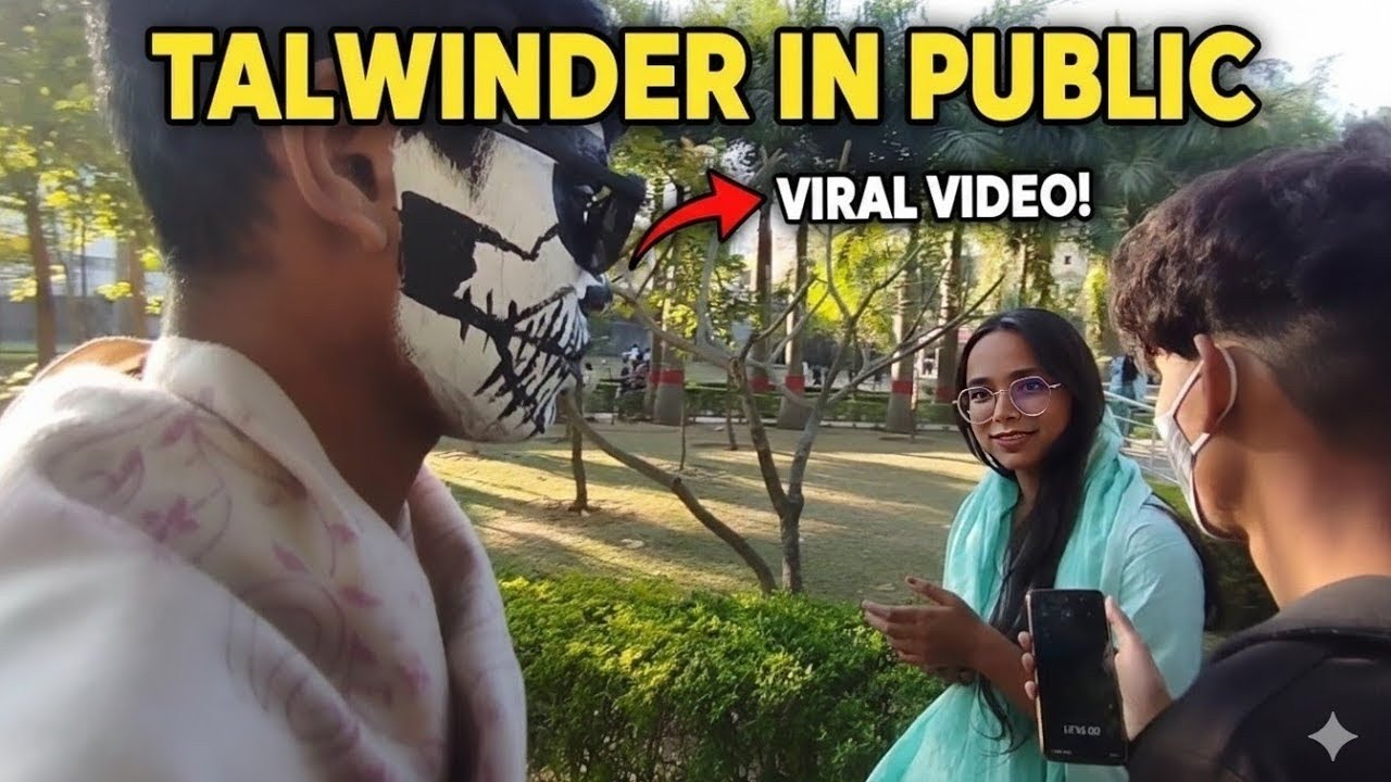 Talwinder In Public 😳 | Ladkiyon Ka Reaction 🔥