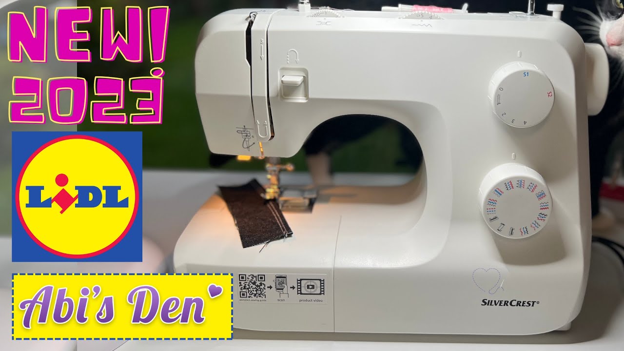 NEW - Lidl SEWING MACHINE - STARTER LESSON  October 2023 Silvercrest Sewing Machine 