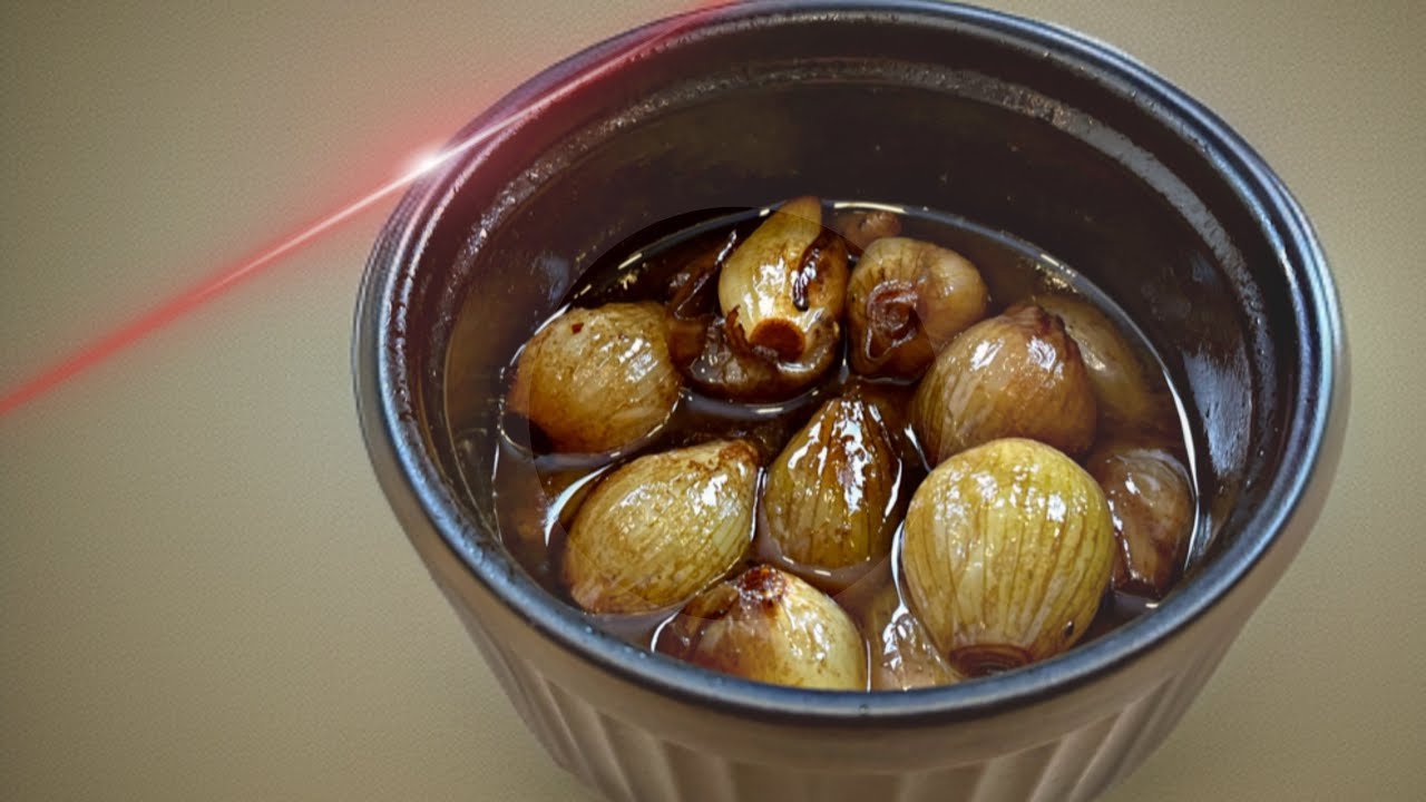 Cebolas carameladas e assadas