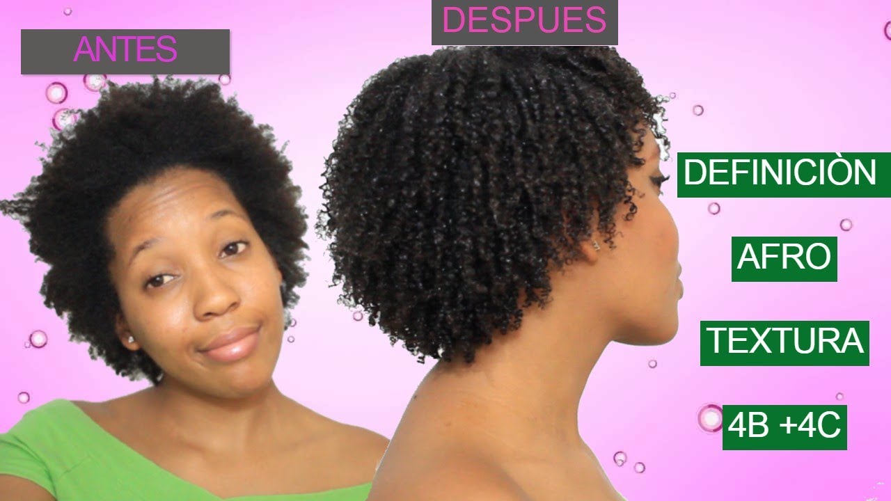 COMO DEFINIR EL CABELLO AFRO TEXTURA  4B+4C/ De Afro a Rizos/@Quiero_esos_rizos