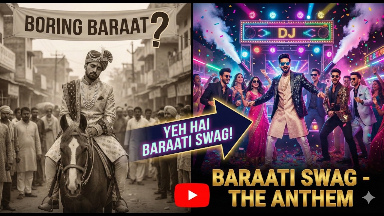 Ultimate 3-Minute Wedding Anthem | Baraati Swag | VP SWAG Special