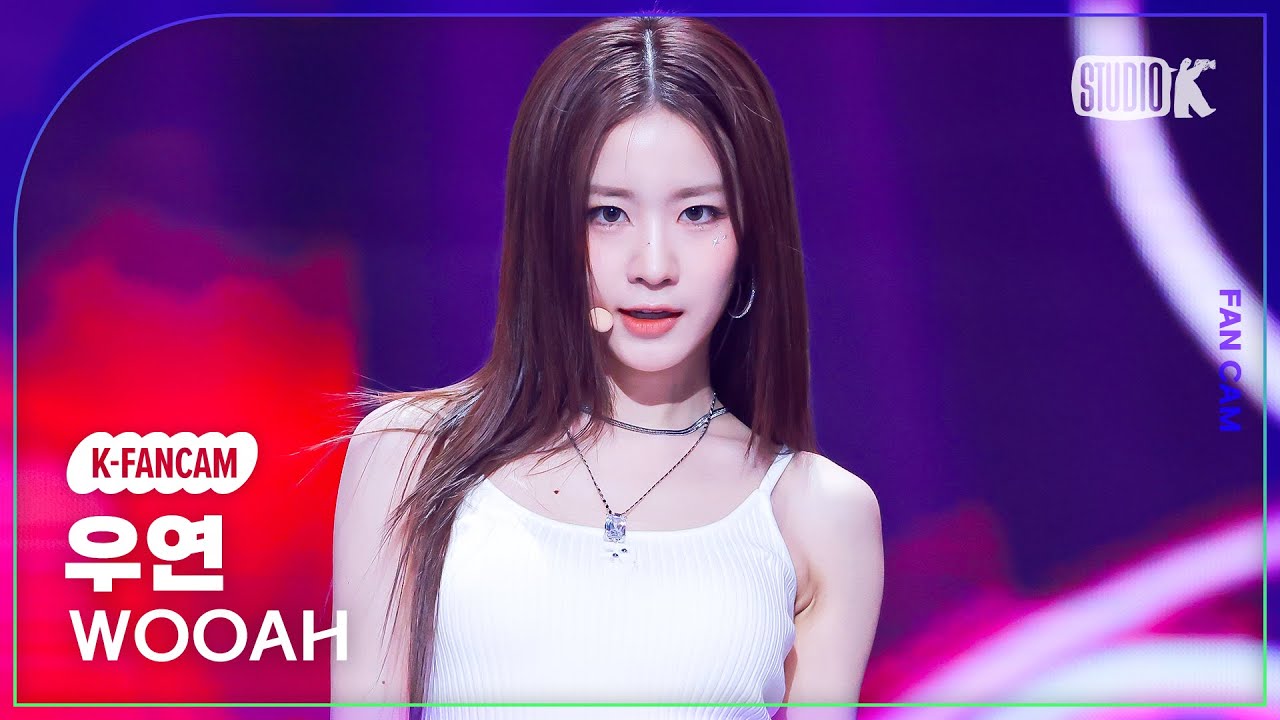 [K-Fancam] 우아! 우연 직캠 'POM POM POM' (woo!ah! WOOYEON Fancam) @MusicBank 240621