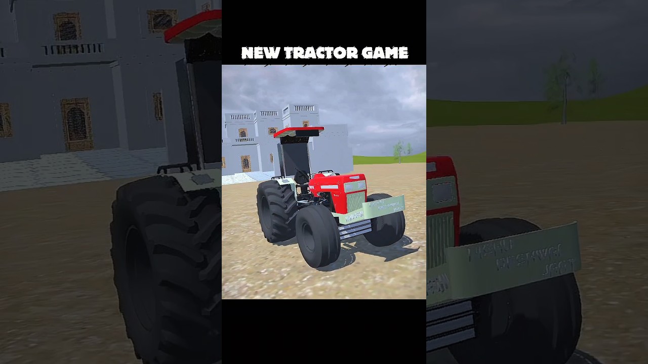 new tractor game 🎯 tractor simulator world 🚜 #viral #trendingshorts