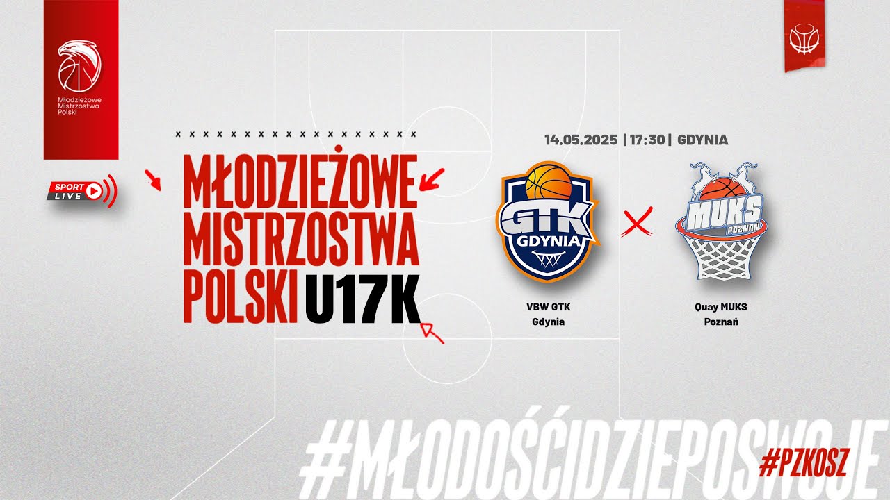 VBW GTK Gdynia - Quay MUKS Poznań (Finał MMP U17K)