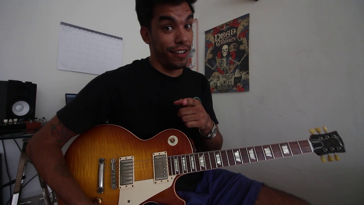 How I set up my Qtron with my Les Paul!