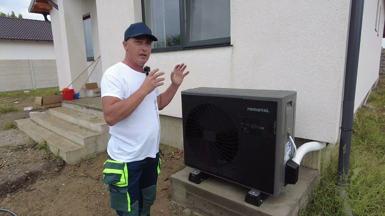Pompă de căldură aer-apă split, Midea, 8 kw, 220V. Tel. 0722686760