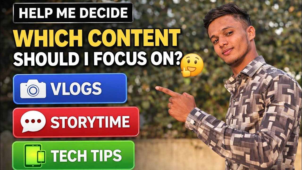 Help Me Decide: 🤔Which Content Should I Focus On? | Your Opinion Matters 👍🏻