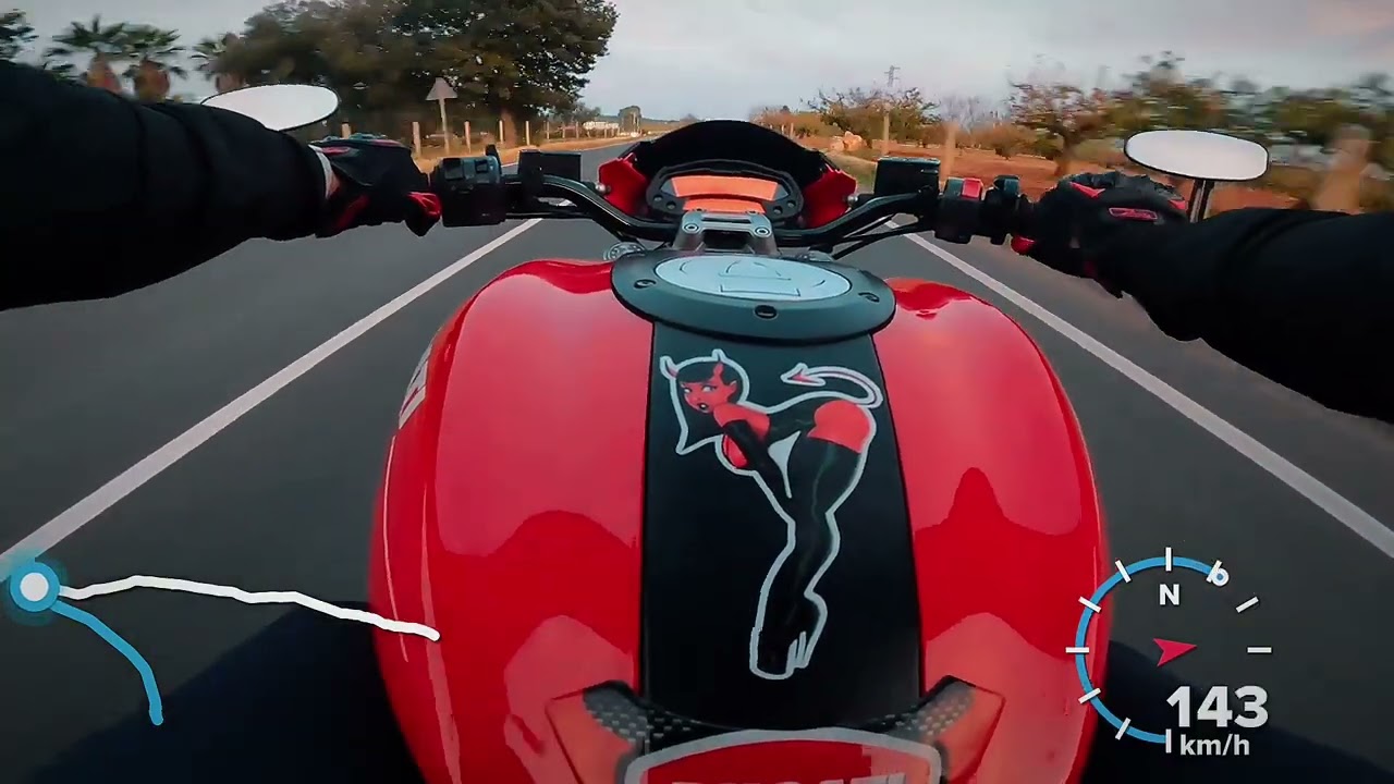 Ducati Monster 696 | Selva di Fasano PUGLIA 🇮🇹| RAW Onboard Sound