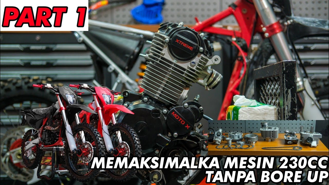 BEDAH MESIN DIABLO 230CC PART 1