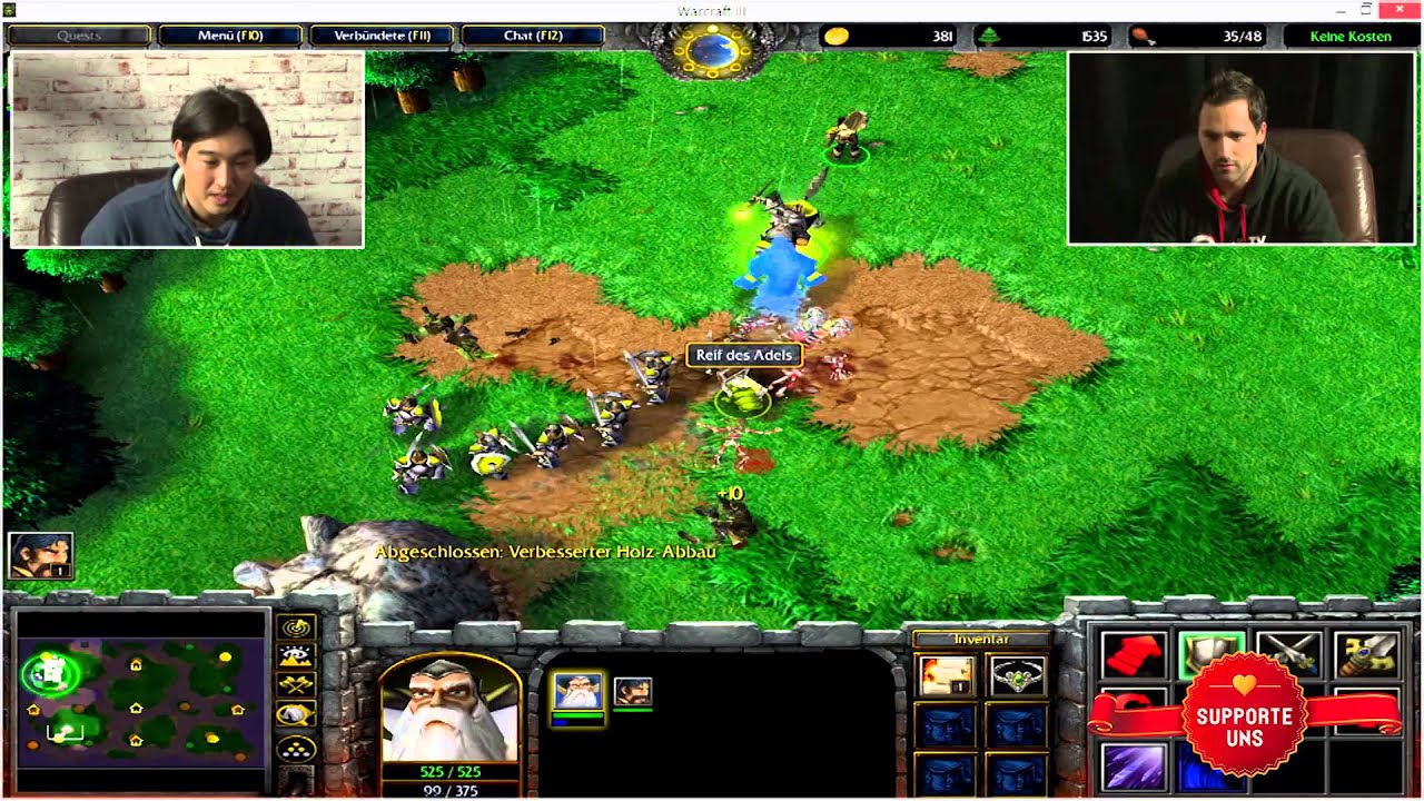 Zock'n'Talk #4 - WarCraft 3 mit Dennis 