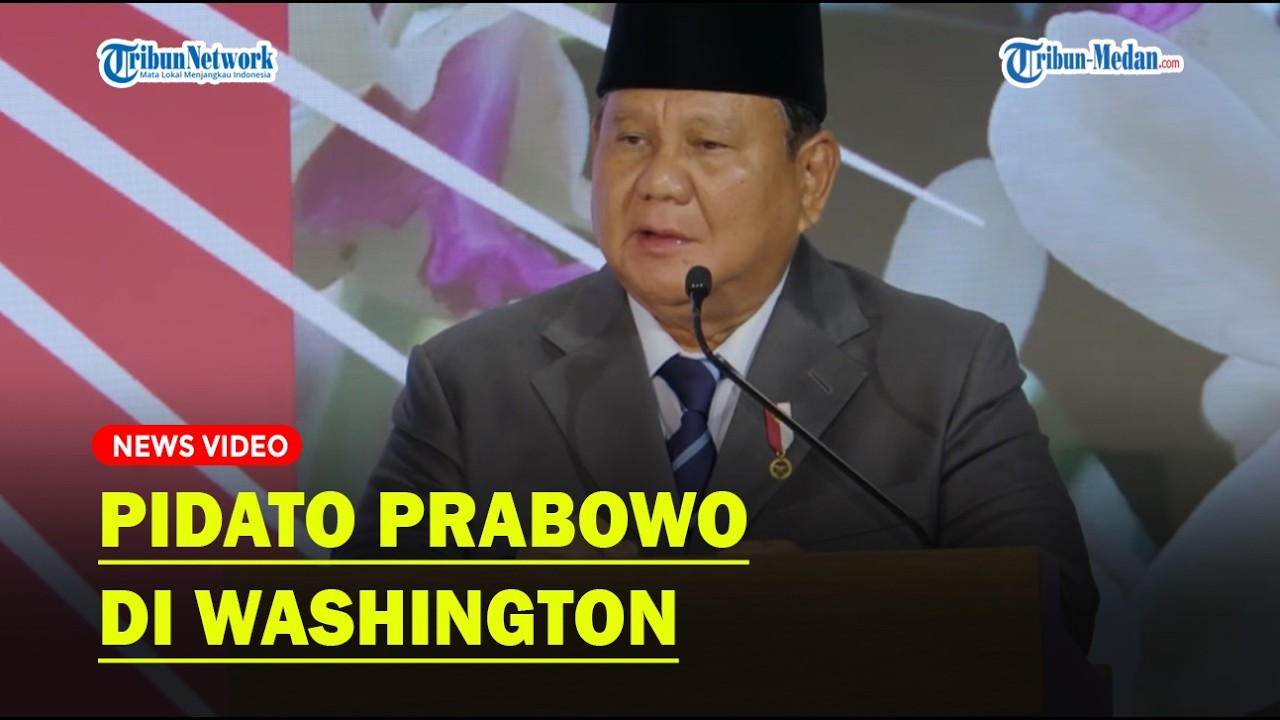 Pidato Prabowo di Amerika dalam Gala Iftar Dinner Business Summit
