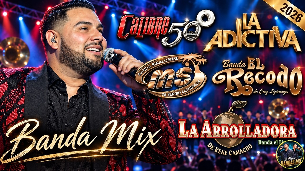 &Eacute;xitos de Banda y Regional Mexicano 2026: Mix Rom&aacute;ntico con Christian Nodal y Banda MS