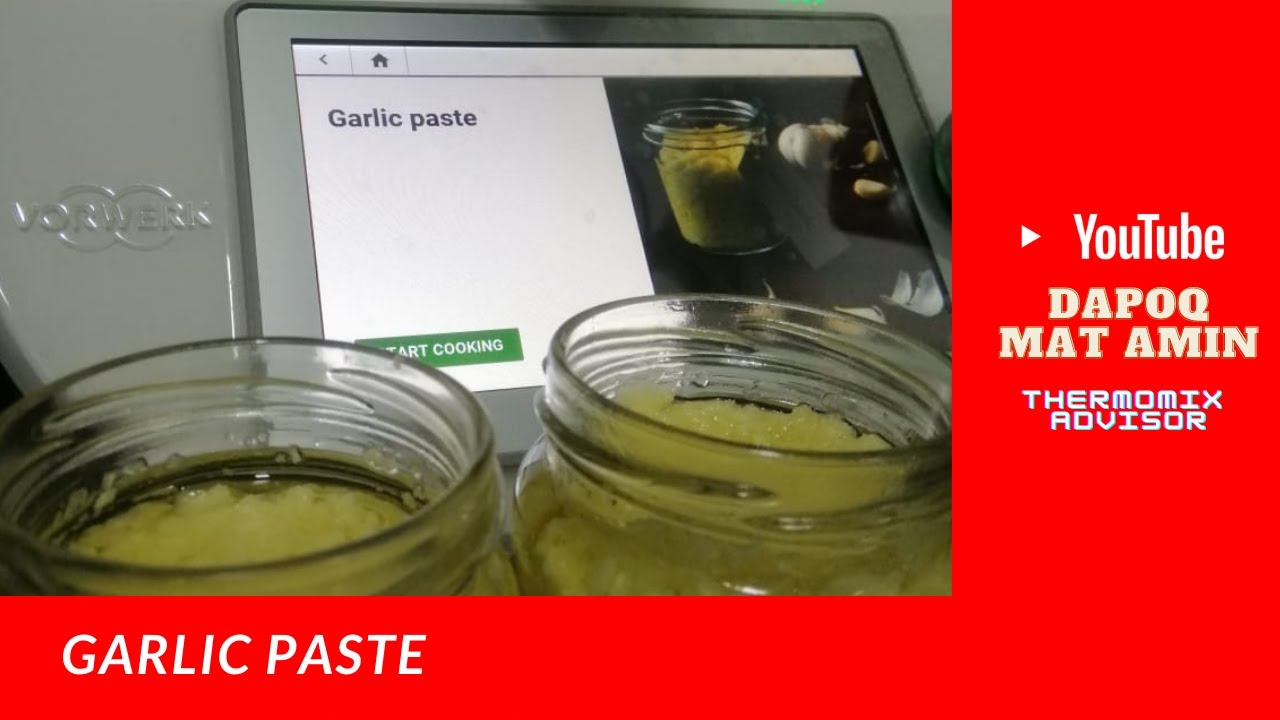 Garlic Paste [TM6 / Thermomix 6]