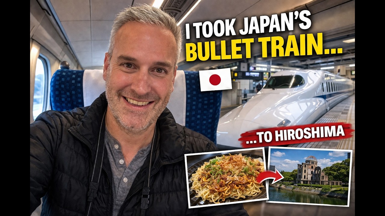I Took Japan&rsquo;s Bullet Train to Hiroshima 🇯🇵 Here&rsquo;s What Happened