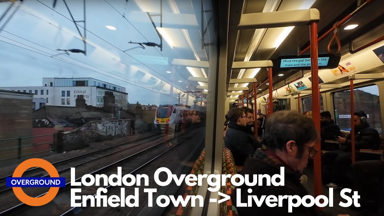 London Overground Full Journey (Enfield Town - Liverpool Street)
