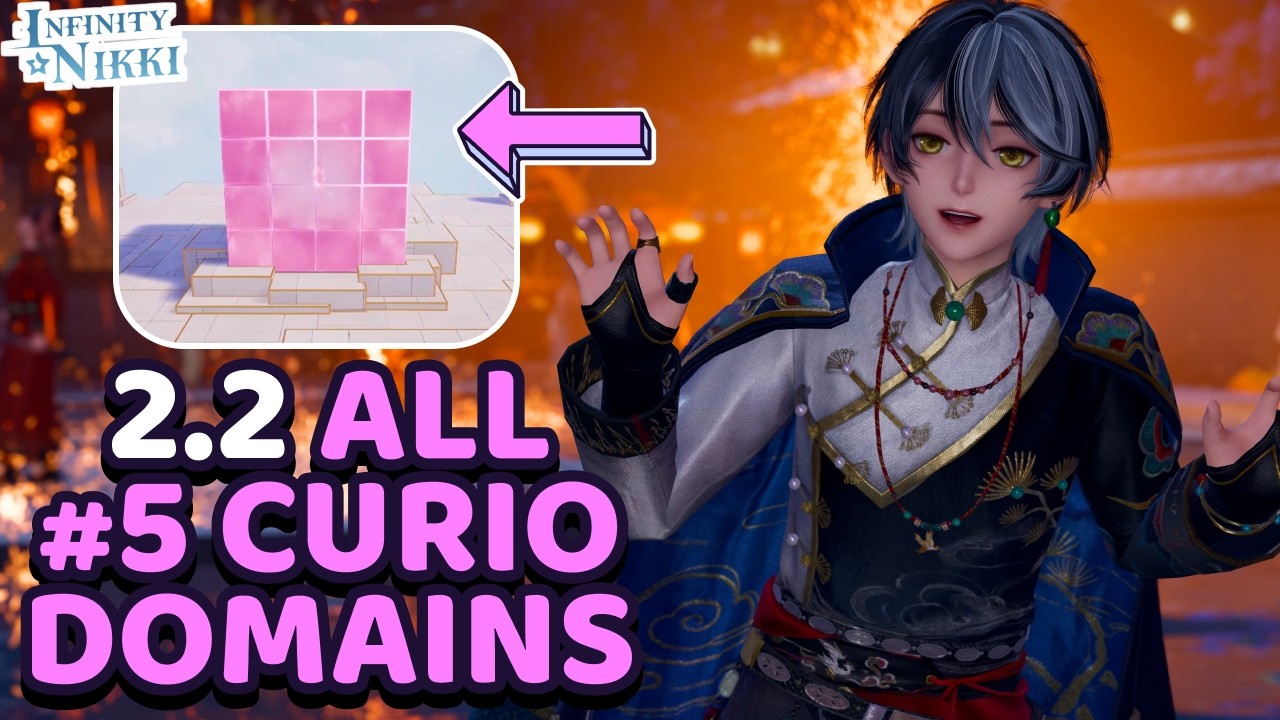 ALL 5 CURIO DOMAINS in Wanxiang Realm 💗 Update 2.2