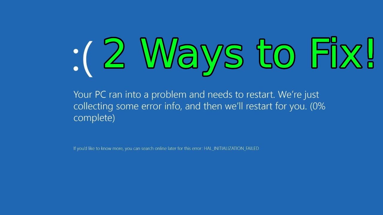 Fix Blue Screen of Death on Windows 11 | Blue Screen Error | BSOD HP Lenovo Thinkpad Dell | How To