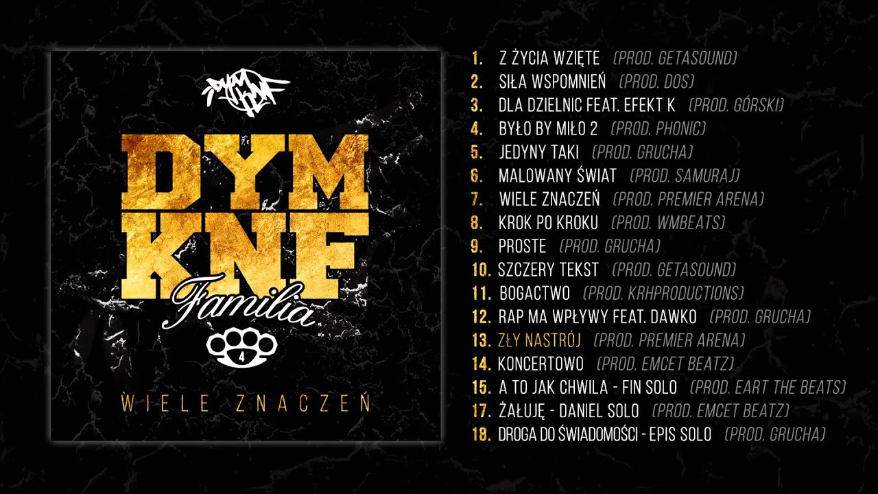 13. DYM KNF - Zły nastr&oacute;j (prod. Premier Arena)