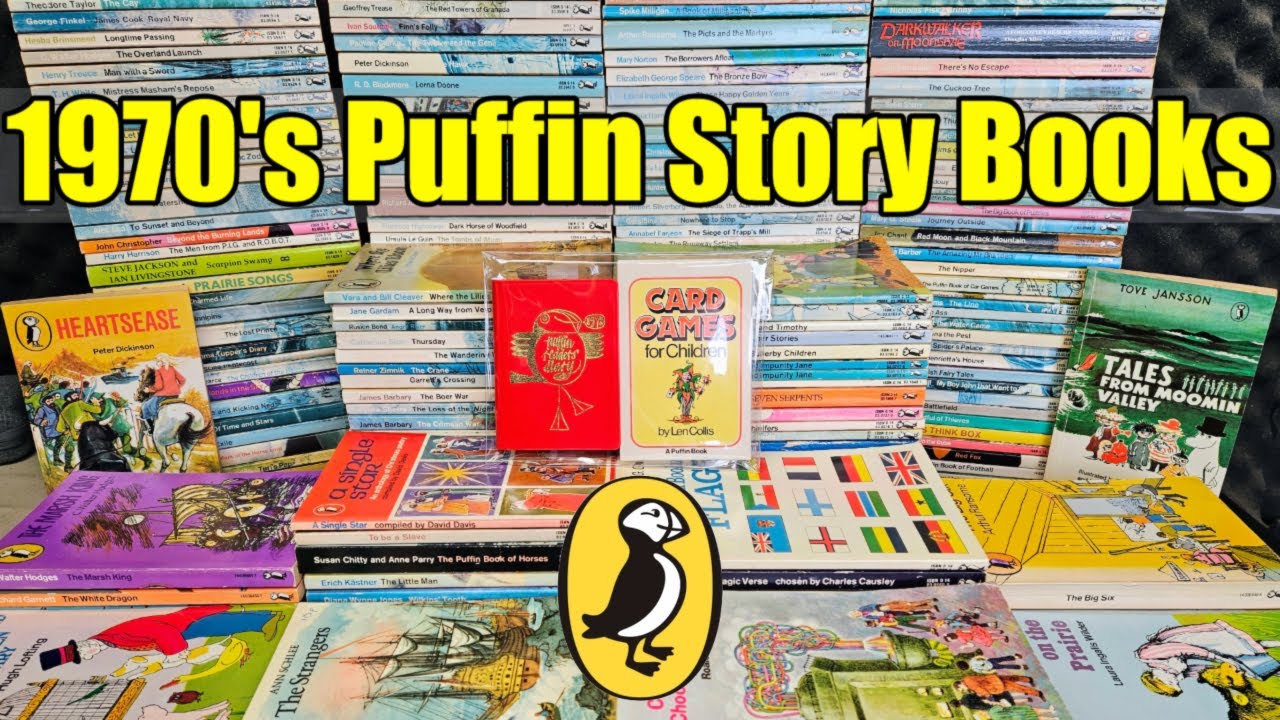 A Celebration - of 1970s Puffin Story Books - Hundreds of 1st Editions - Sorted + Cleaned