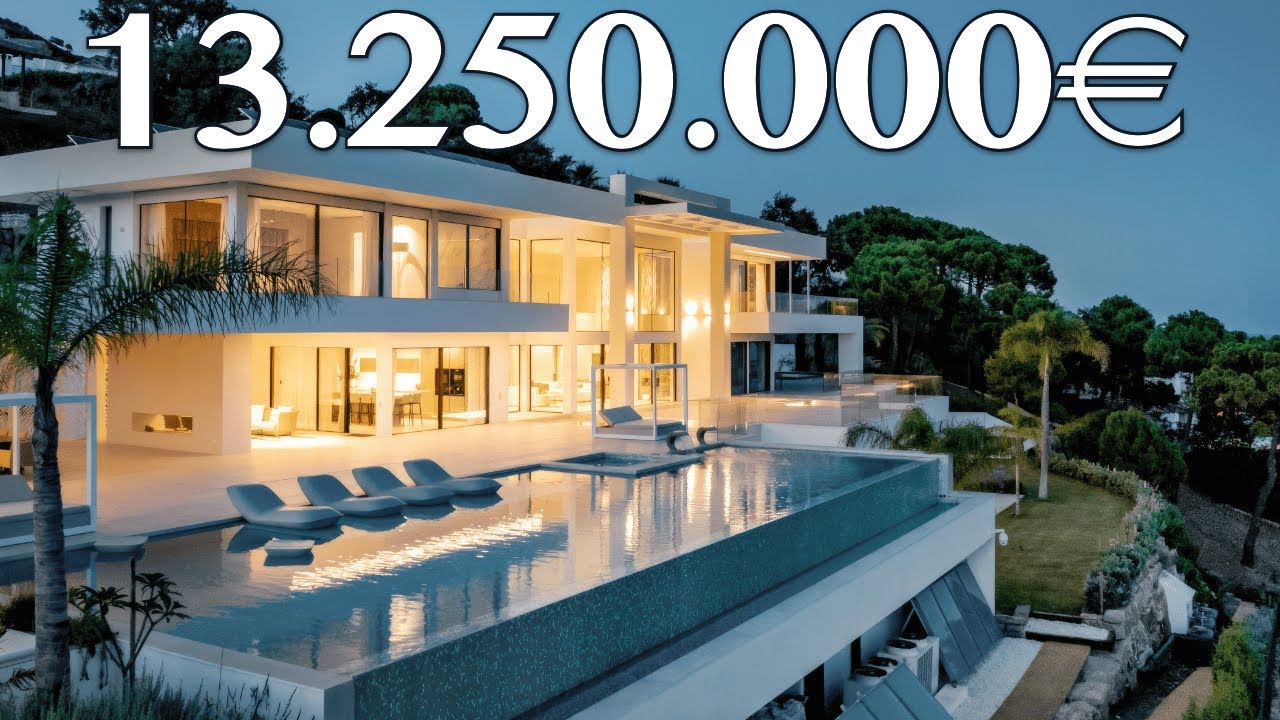 NEW IMAGES! Amazing Panoramic SEA Views Villa 8 CARS Garage【13.250.000€】Marbella Club Golf Resort