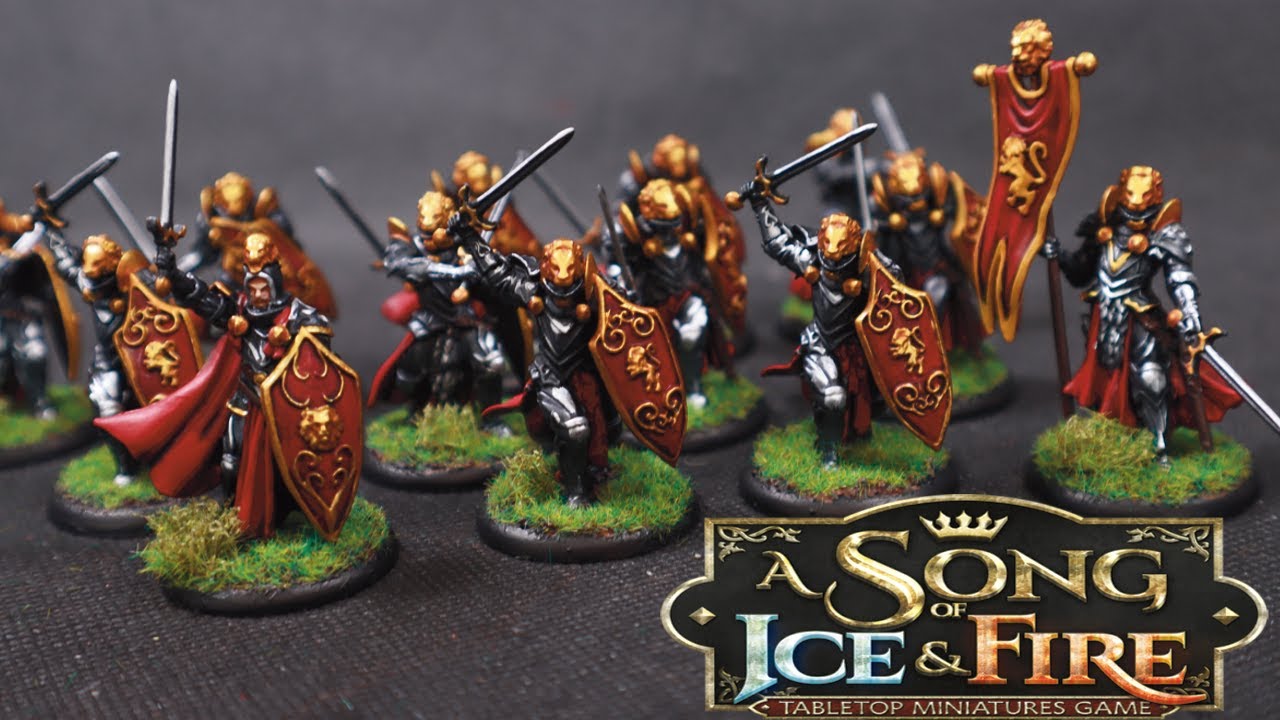Mastering the Art of Painting Casterly Rock Honor Guards!