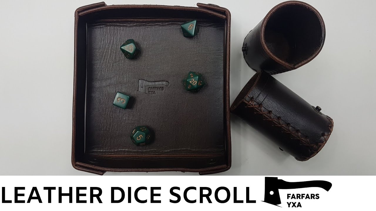The Dice Scroll! A modular dice kit from Farfars Yxa
