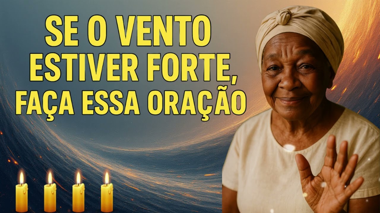 FAÇA ESSA ORAÇÃO EM MOMENTOS DE VENTO FORTE