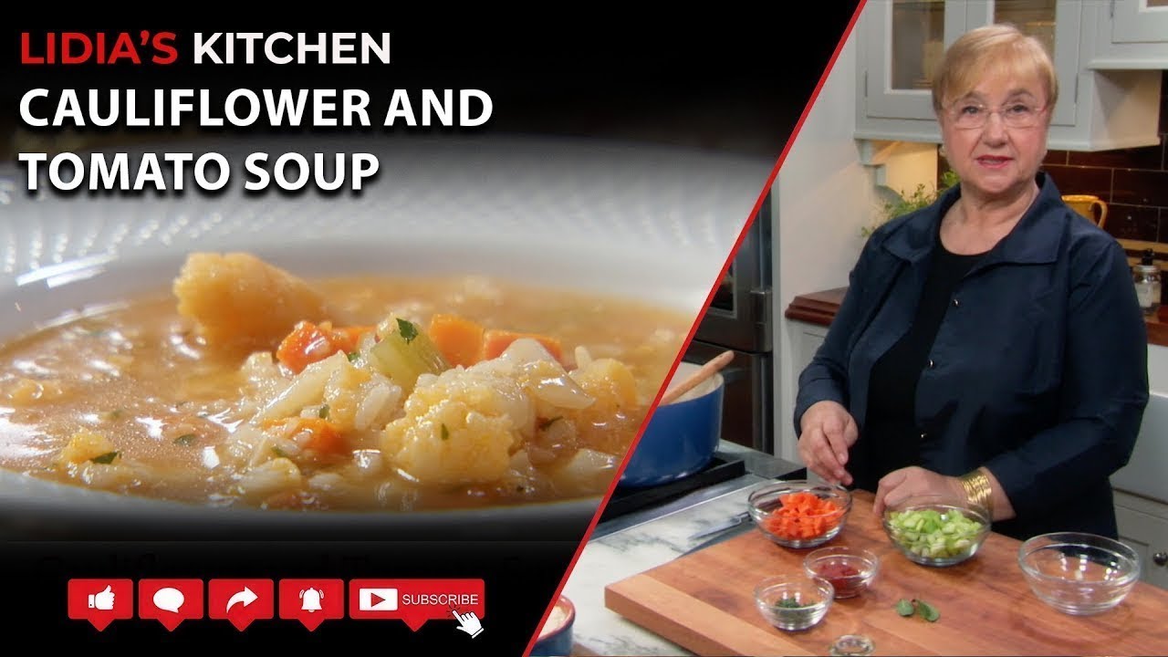 Cauliflower and Tomato Soup