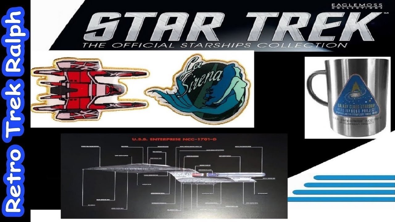 Star Trek Universe & TNG Build The U.S.S. Enterprise By Eaglemoss/Hero Collector. Free Stuff So far