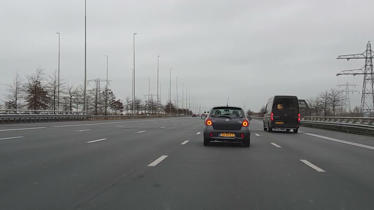 Dashcam Beelden Utrecht 》Amsterdam Via: A2.