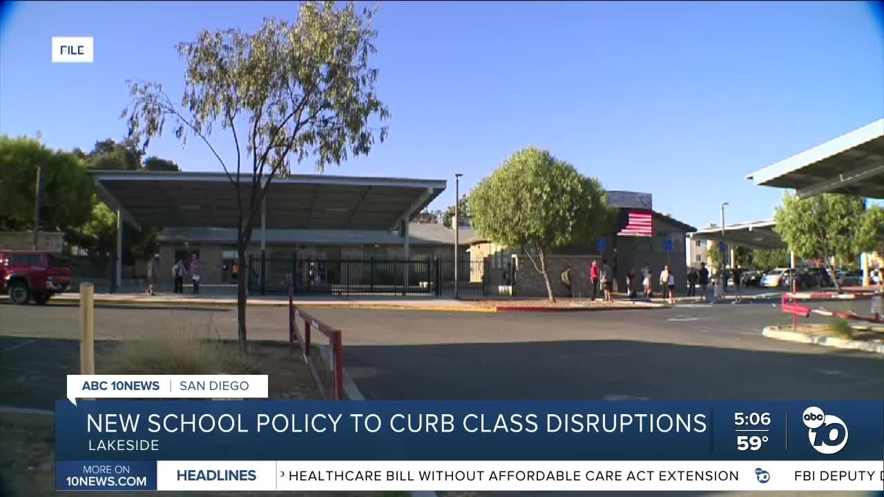 Local district rolls out five-step plan to address classroom disruptions