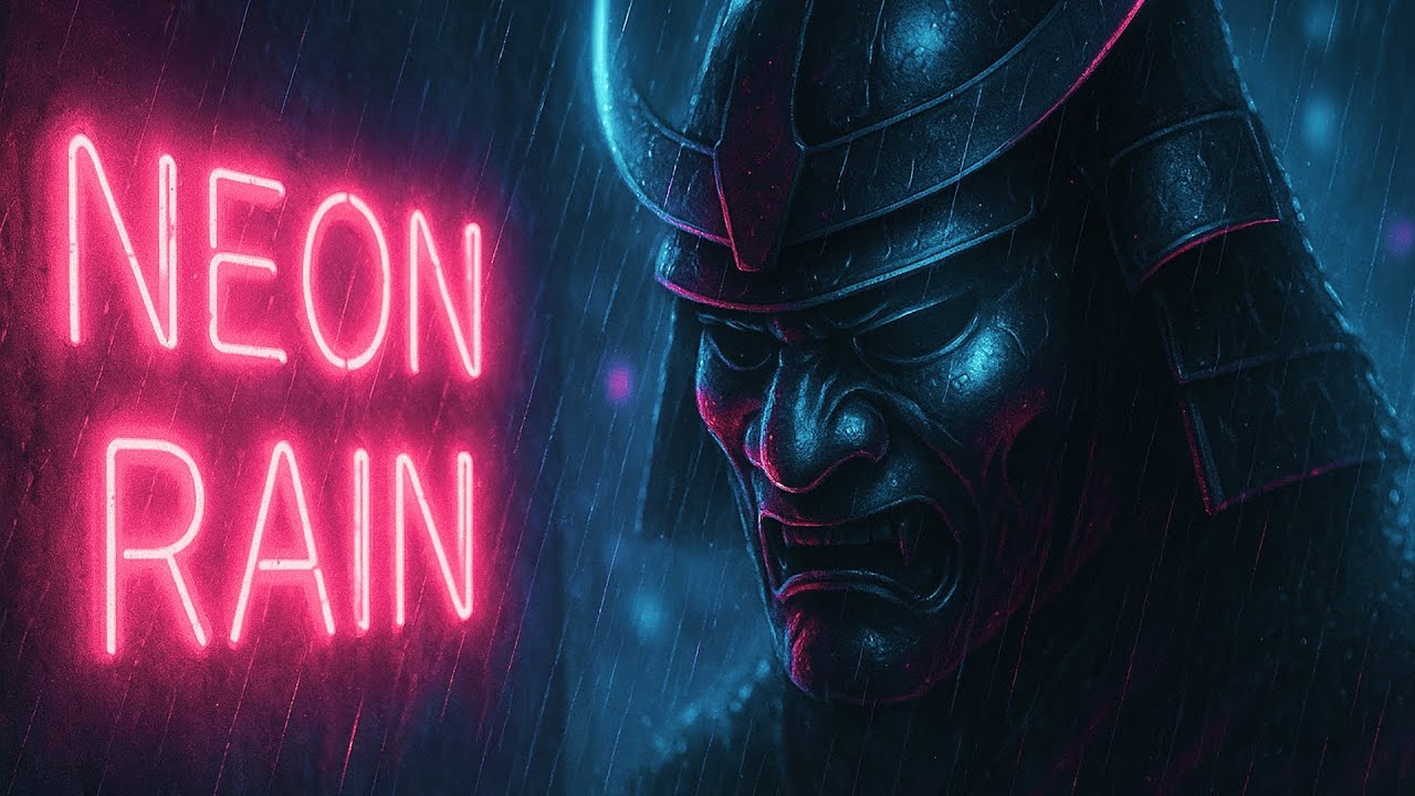 Chapter I - Neon Rain | Cyberpunk Samurai Music Mix (Lo-fi, Synthwave, Ambient)