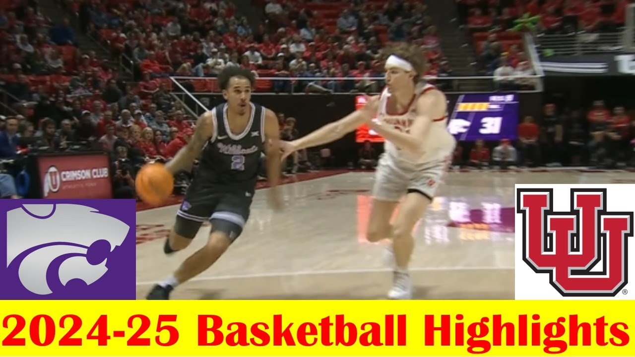 Kansas State vs Utah Basketball Game Highlights 2 17 2025