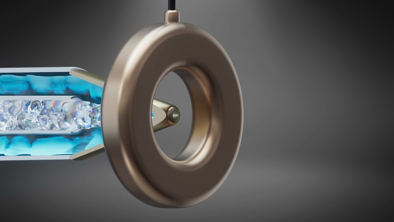 Co-axial nanospinning 3D animation