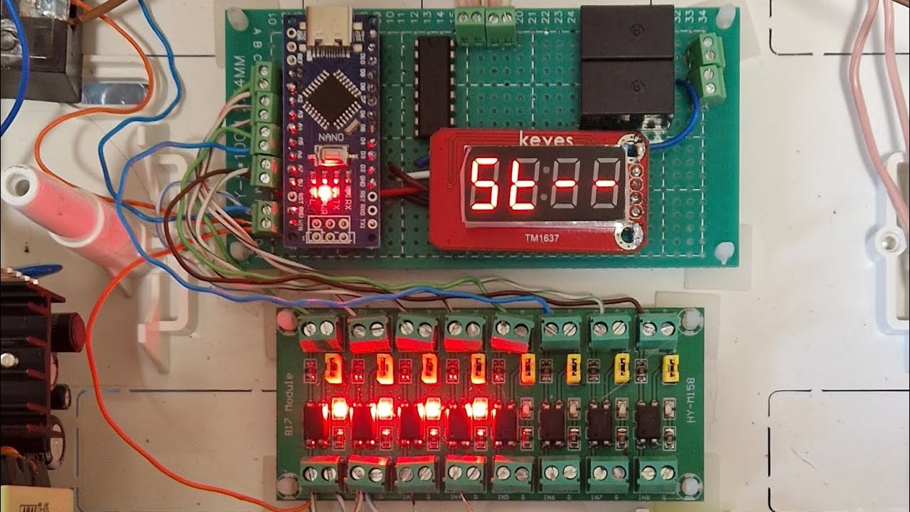 Разработал свою станцию управления на Arduino