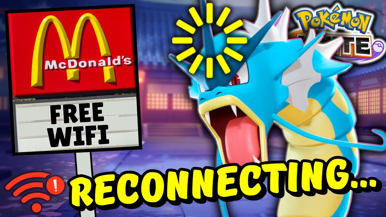 GYARADOS IS ON MCDONALD WIFI, BUT WE WANT TO WIN | Pokemon Unite