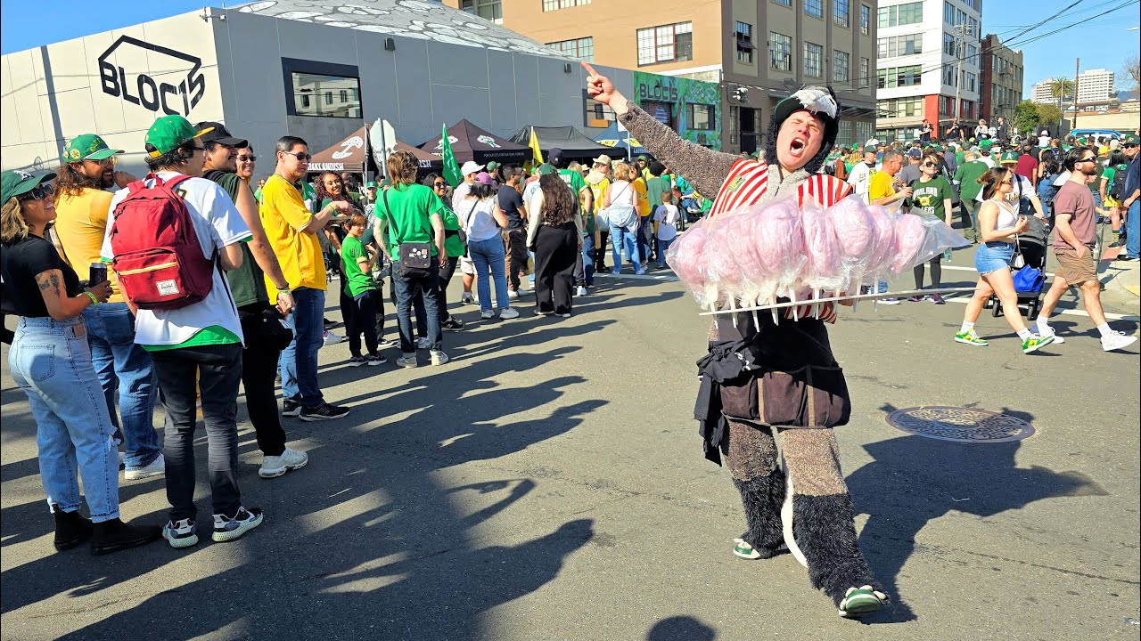 Oakland Fans Fest 2024 - The Scene Around 2 PM - Coco Crisp On Stage