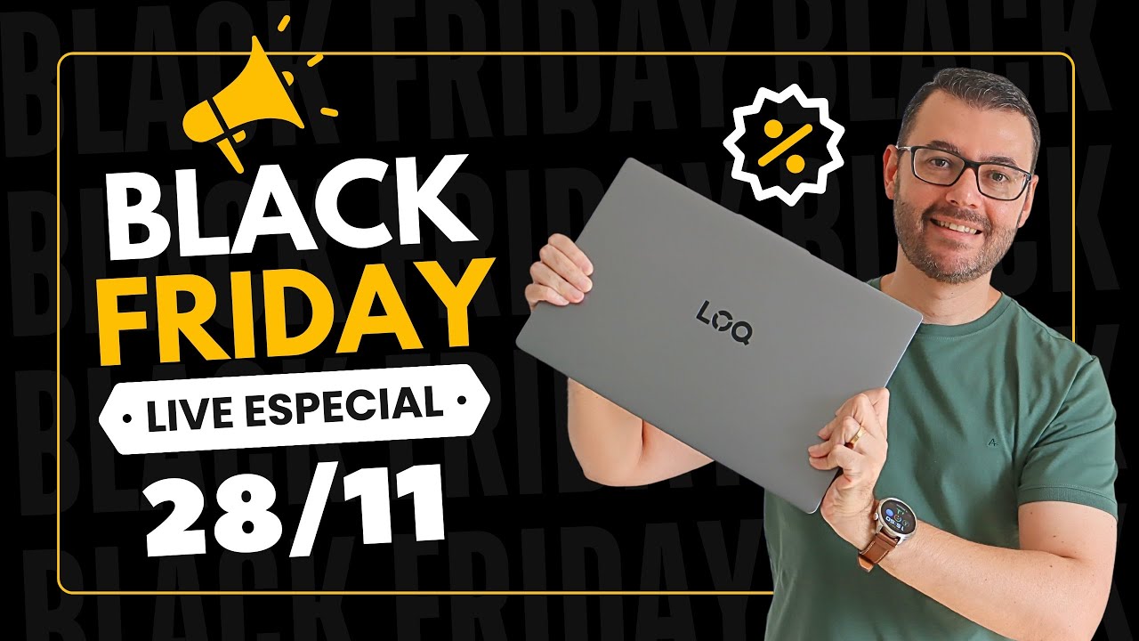 QUAL NOTEBOOK COMPRAR NA BLACK FRIDAY 💻 #Live233 28/11/2025