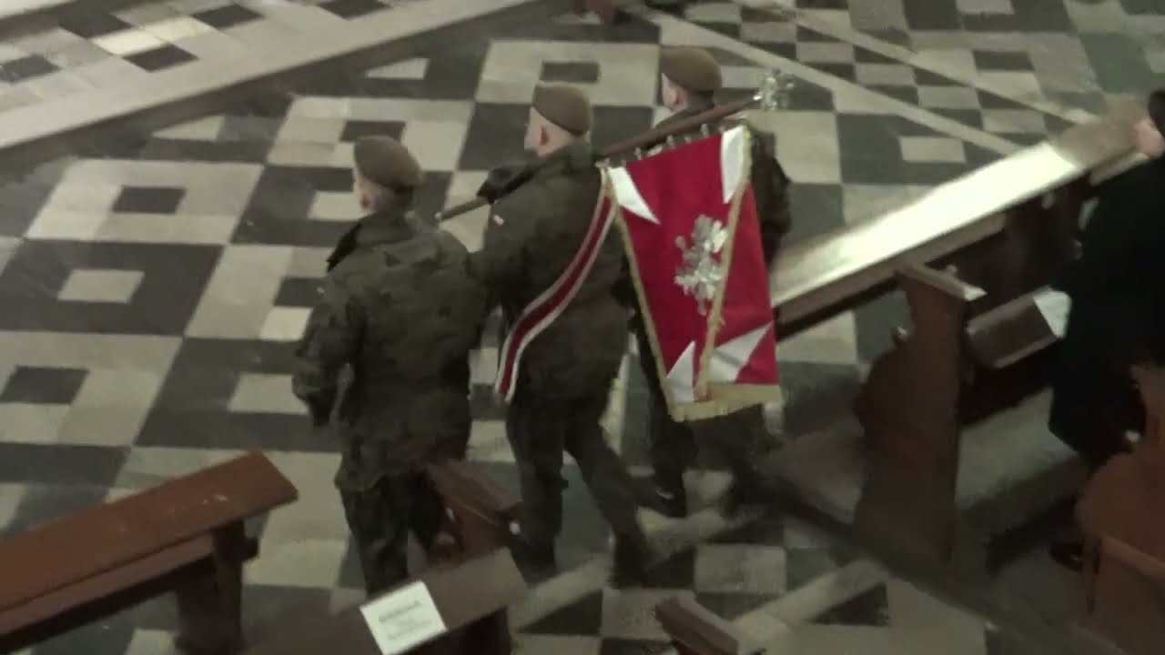 Wprowadzenie Sztandaru i Hymn Polski - Narodowy Dzień Pamięci Żołnierzy Wyklętych Poznań 2025