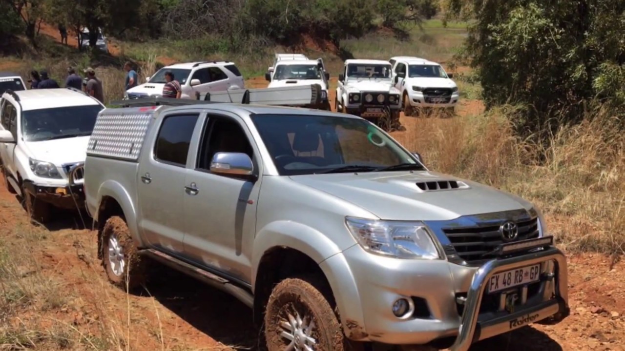 Gerotek Driving 4X4 with Hilux 3.0 D4D Double cab