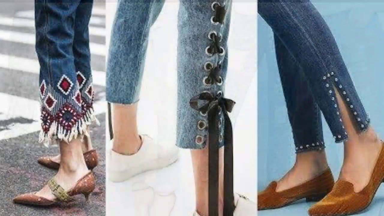 Latest and stylish jeans design for girls 2019